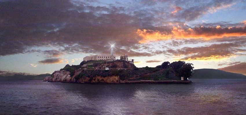 Alcatraz prison island