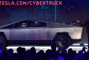 Elon Musk, CEO of Tesla unveils Cyber Truck