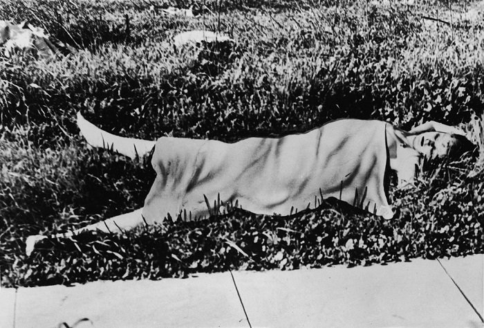 black dahlia crime scene