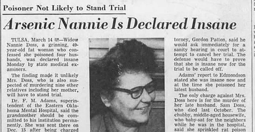 nannie doss newspaper