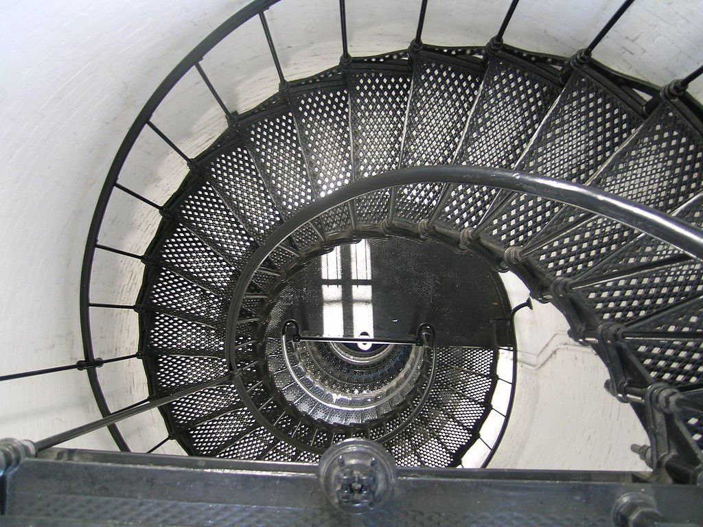 St. Augustine Stairs from the top. Credits: Wikimedia Commons