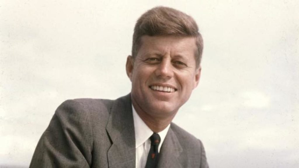 John F Kennedy 
