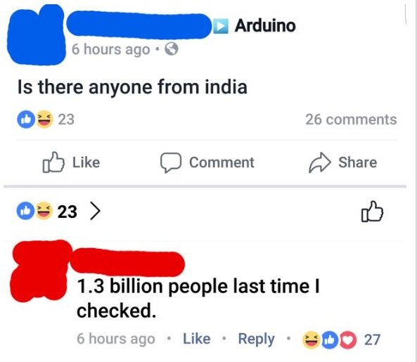 Indian People facebook