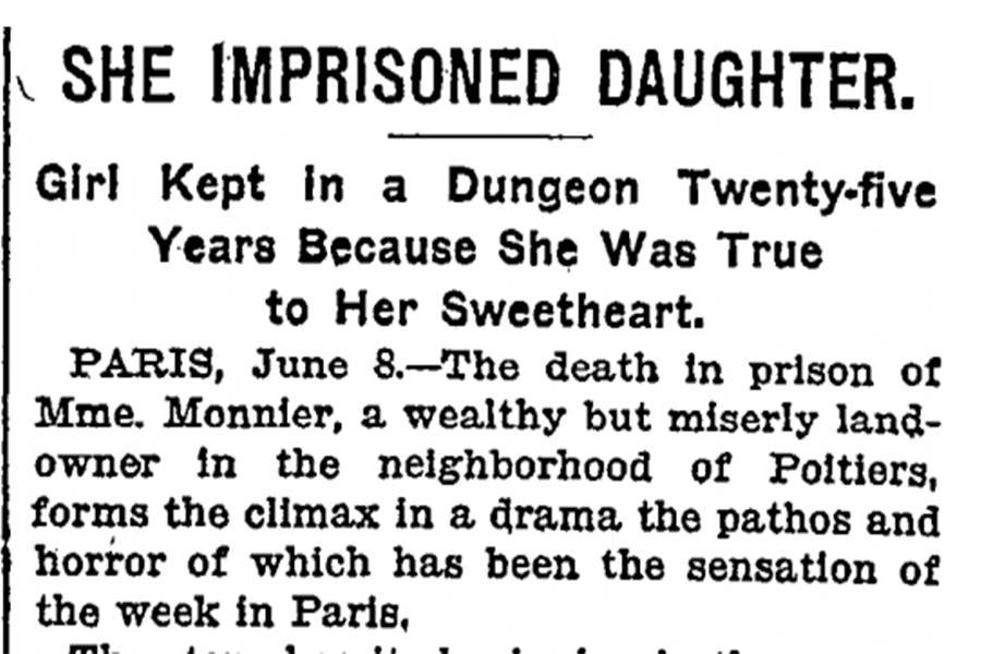 Blanche Monnier's Newspaper 
