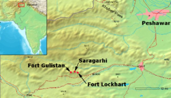 Saragarhi fort where The Battle Of Saragarhi was fought