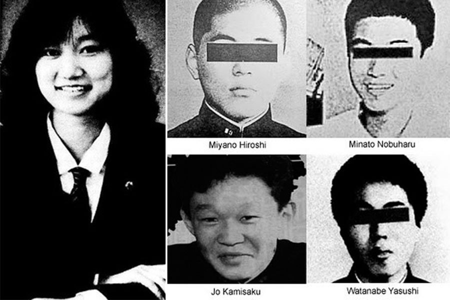 Junko Furuta and her captors 