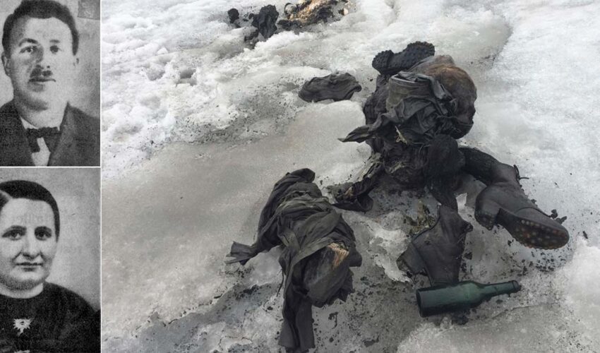 couple missing since 1942 found; thanks to melting glacier