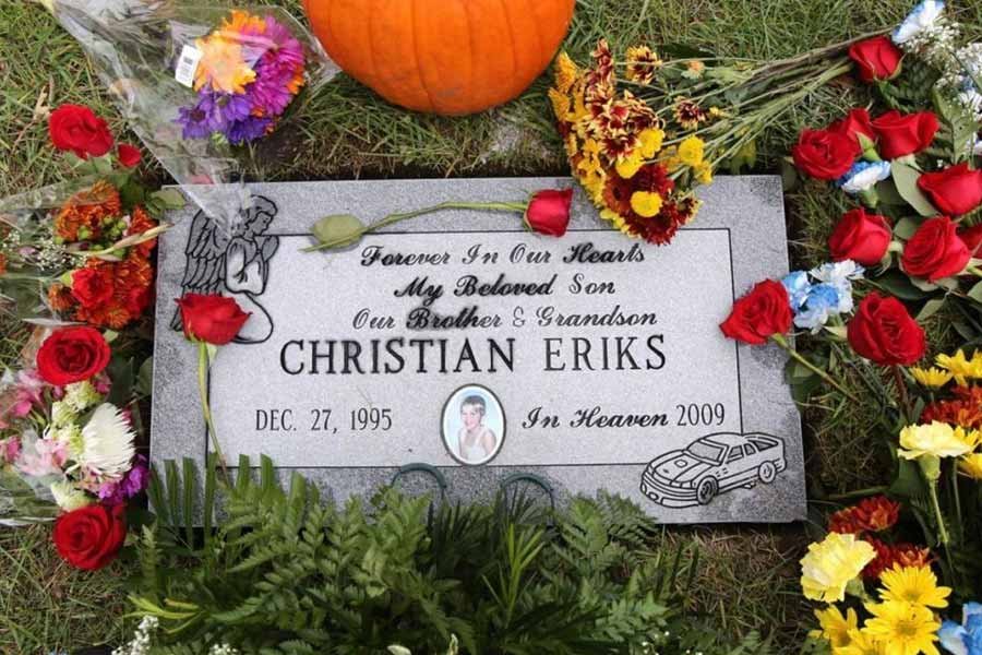 Christian Choate's grave