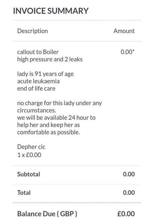 james anderson invoice bill