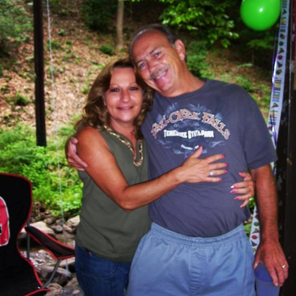 Joel Guy Sr, with his wife Lisa Guy