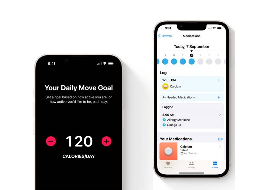 fitness app in iOS 16