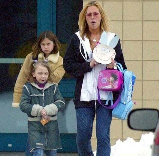 Kim Scott with Hailie and Aliana