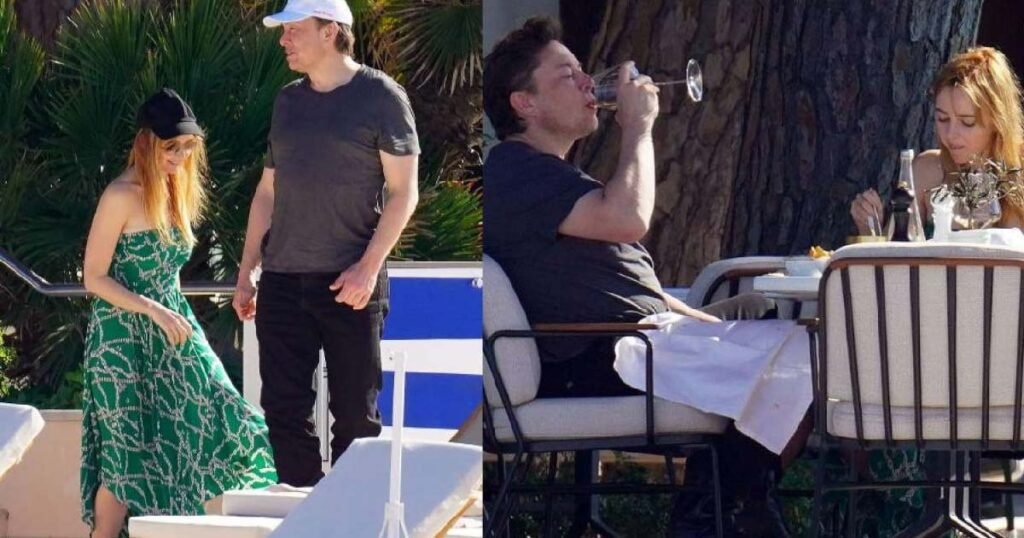 Elon Musk and Natasha Bassett