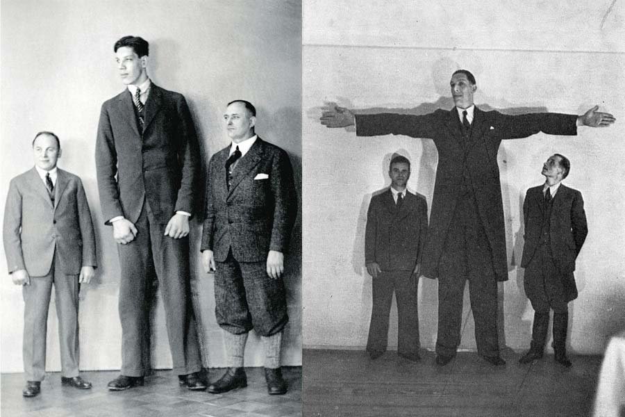 Väinö Myllyrinne - 4th tallest man in the world 