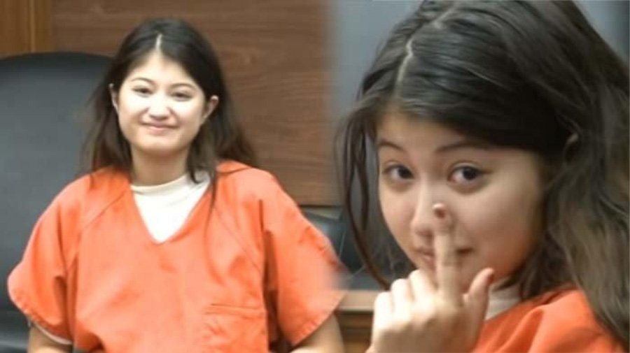 Isabella Guzman during her court hearing